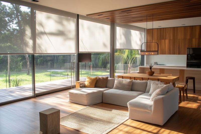 Automatic Drapes Installation detail