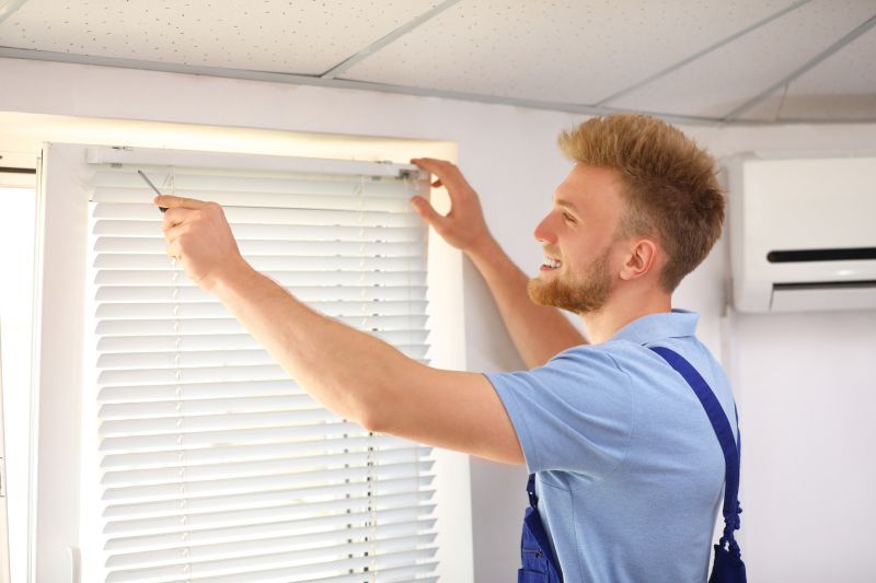 Roman Blinds Installation